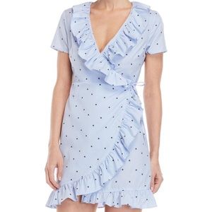 Ruffle Wrap Dress